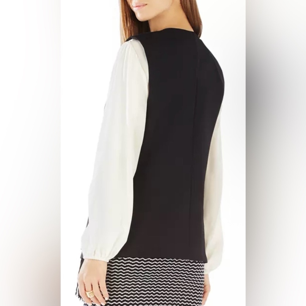 BCBGMaxAzria Eddie Black Vest - Picture 3 of 10